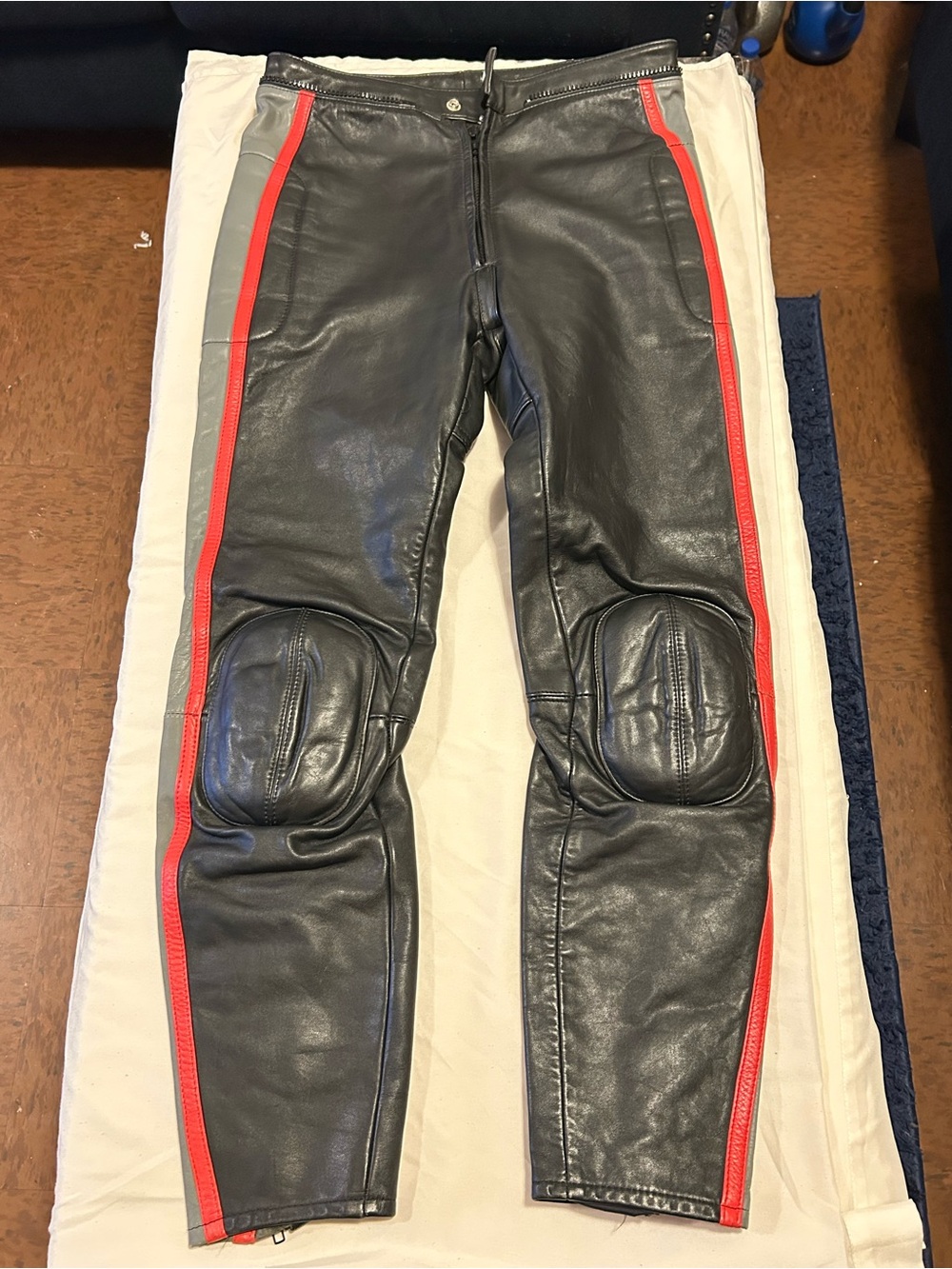 Spartan Genuine Leather Biker Pants